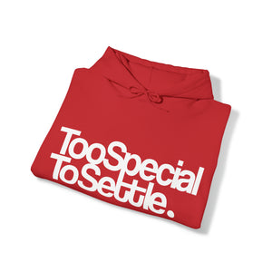 Too Special To Settle Unisex Heavy Blend™ Hooded Sweatshirt